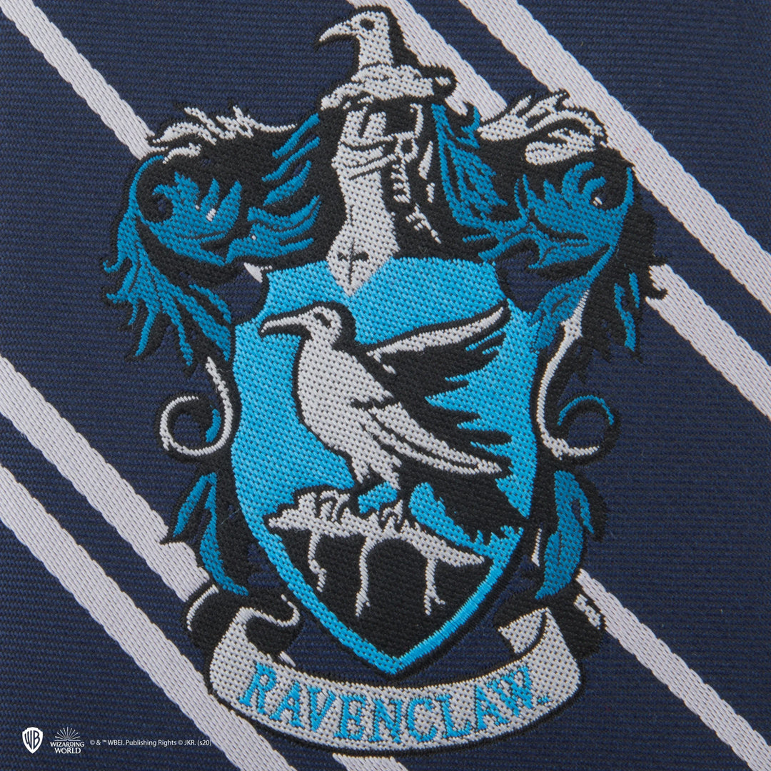 Harry Potter Necktie Kids Ravenclaw woven logo CR1143