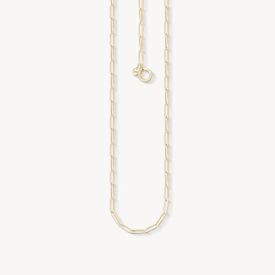Thomas Sabo Charm Club Charming Connect Gold Plated Charm Necklace X0254-413-39-L45