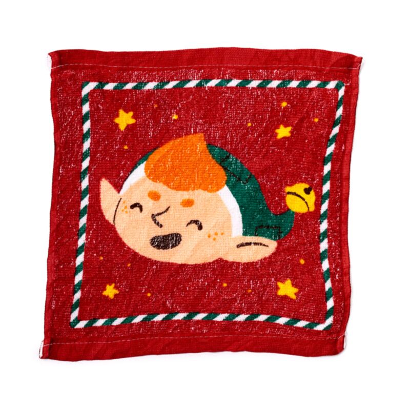 Jingle Bunch Christmas Compressed Travel Towel XCT31