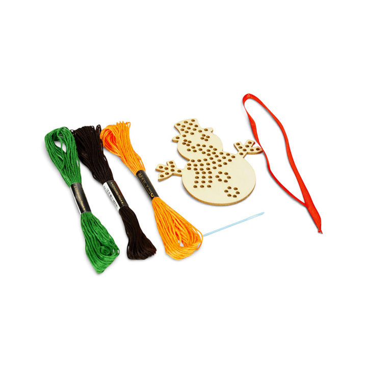 Festive Friends Christmas Cross Stitch DIY Decoration XDIY17