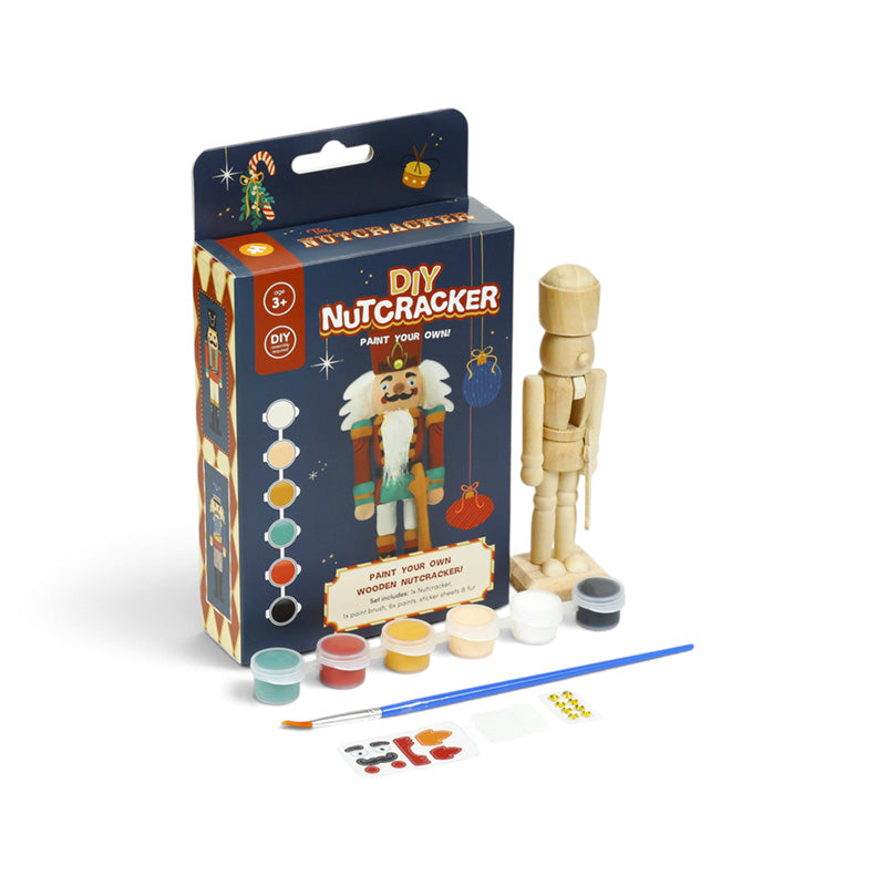 Christmas The Nutcracker Paint Your Own 3D DIY Christmas Tree Decoration XDIY18