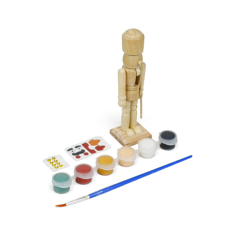 Christmas The Nutcracker Paint Your Own 3D DIY Christmas Tree Decoration XDIY18