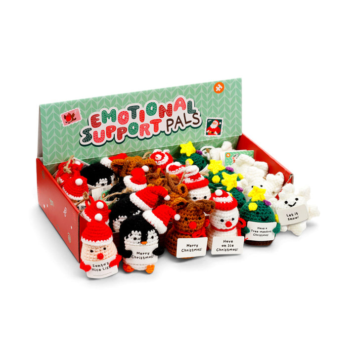Positive Emotional Support Crochet Christmas Mix XEMO06