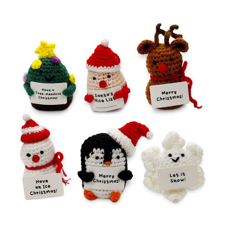 Positive Emotional Support Crochet Christmas Mix XEMO06