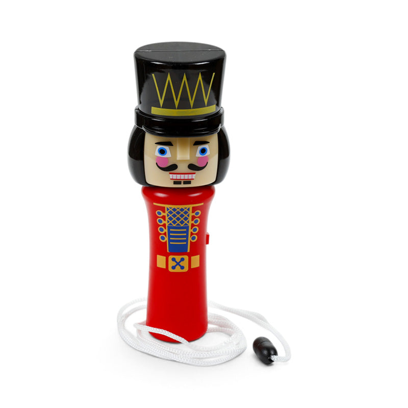Festive Friends Christmas Nutcracker Colour Change LED Torch XFSH03