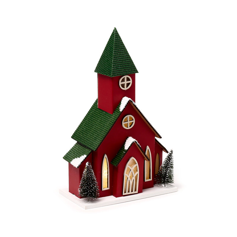 Christmas Church LED Decoration XHOU10