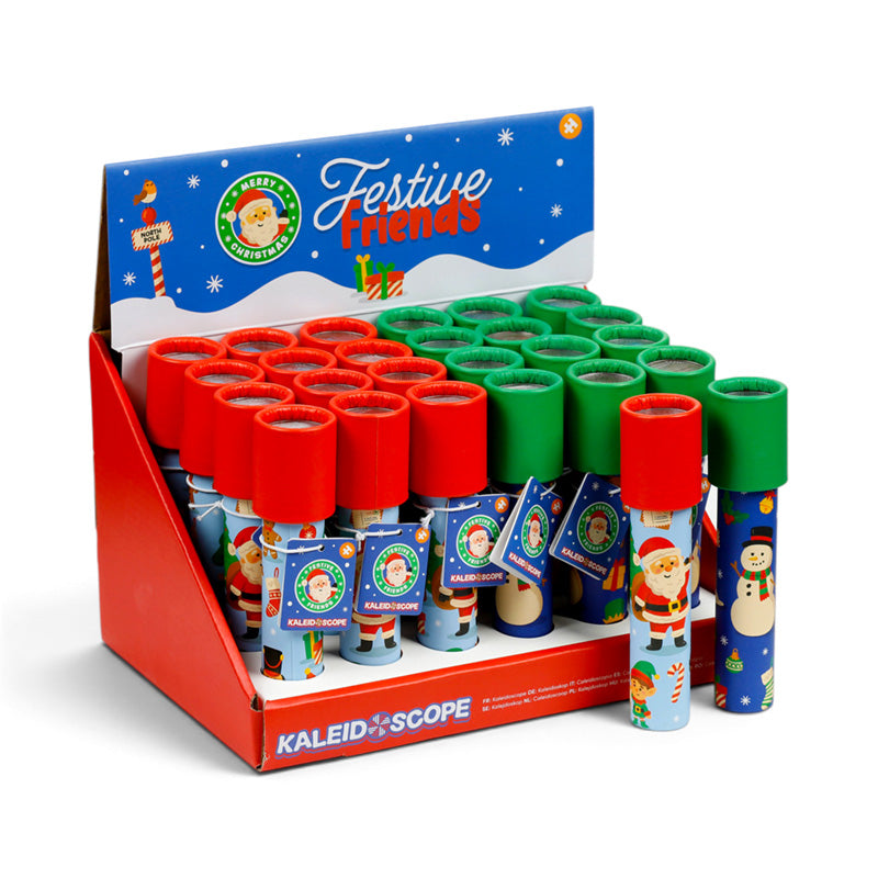 Christmas Festive Friends Mini Kaleidoscope XKAL19