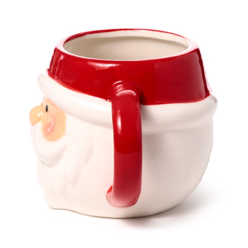 Christmas Santa Head Ceramic Shaped Mug XMUG455
