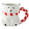 Polar Bear Ceramic Shaped Mug XMUG69