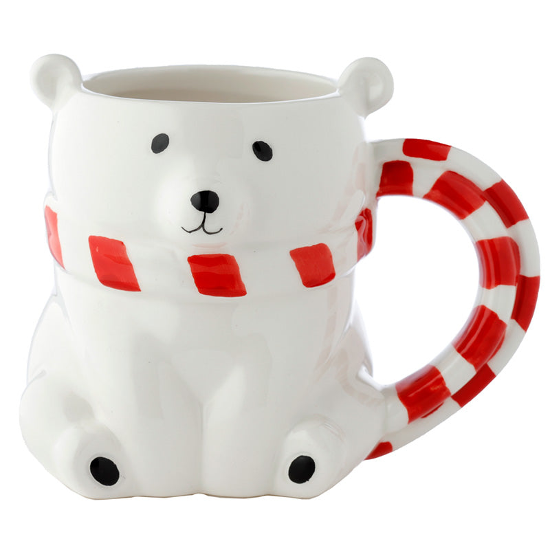 Polar Bear Ceramic Shaped Mug XMUG69