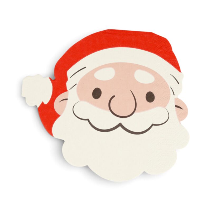 Jingle Bunch Christmas Santa Pack of 12 3ply Paper Party Napkins XNAPK15