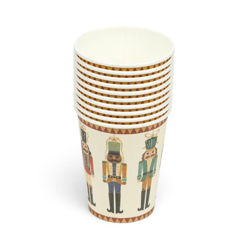 Christmas The Nutcracker Set of 10 Paper Party Cups (9oz) XPTAB01
