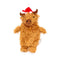 Christmas Highland Coo Cow 650ml Hot Water Bottle with Plush Cover XWARM124