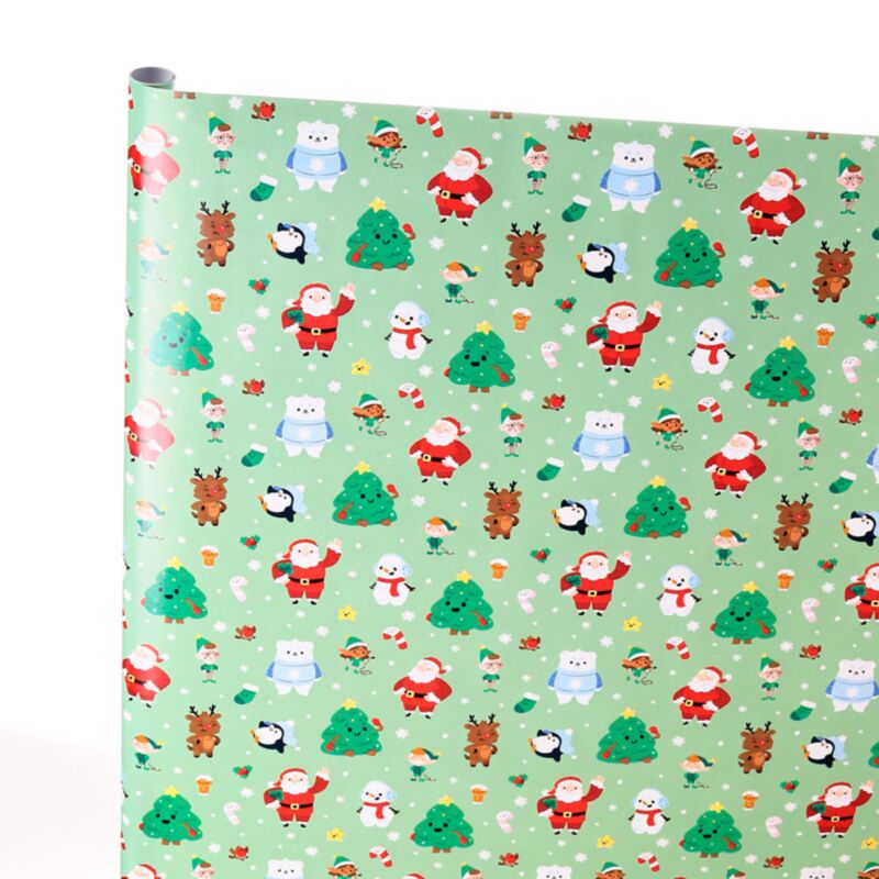 Christmas Jingle Bunch 3m Wrapping Paper Roll XWRAP67A