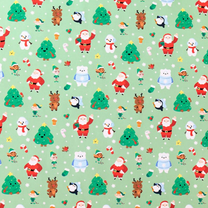 Christmas Jingle Bunch 3m Wrapping Paper Roll XWRAP67A