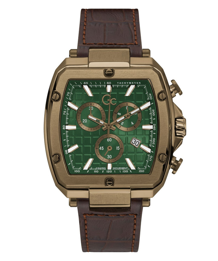 GC Sportchic Mens Bronze And Brown Tone Watch Y83002G5MF
