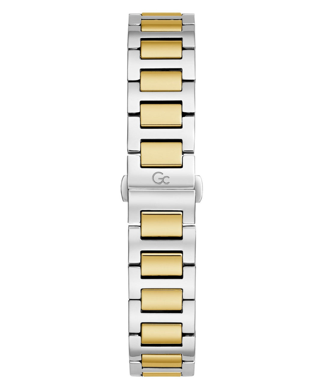 GC Sportchic Womens Silver & Yellow Gold Tone Watch Y98010L9MF
