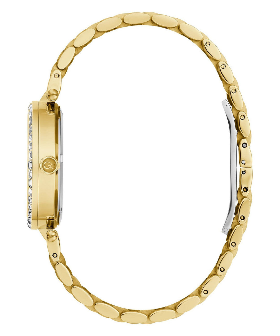 GC Dress Womens Yellow Gold Tone Watch Z01022L6