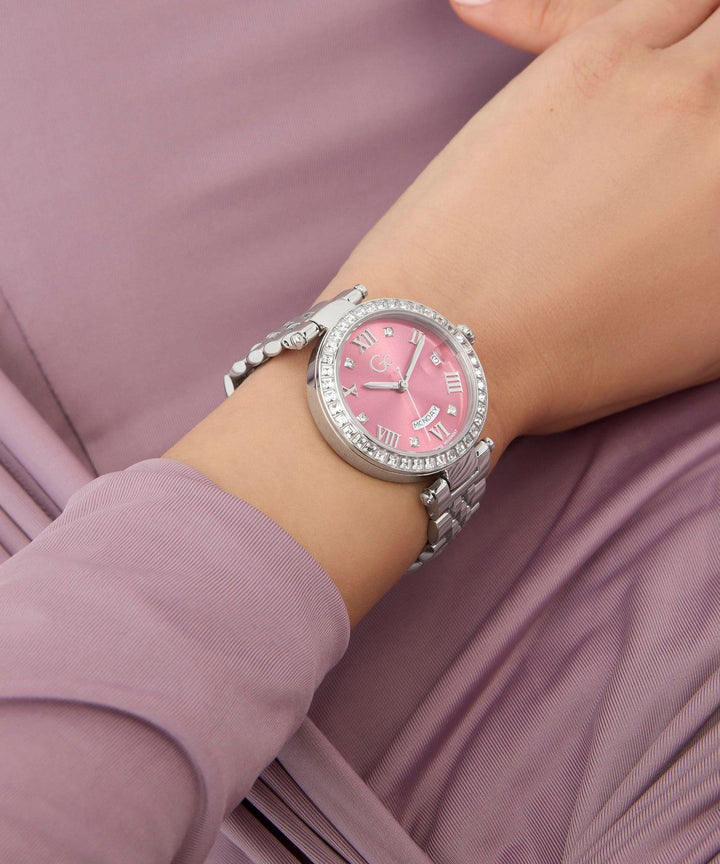 GC Dress Womens Silver Tone Watch Z01024L3