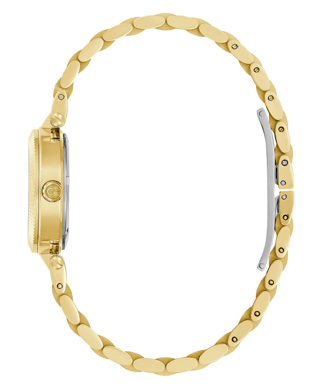 GC Dress Womens Yellow Gold Tone Watch Z02008L1MF