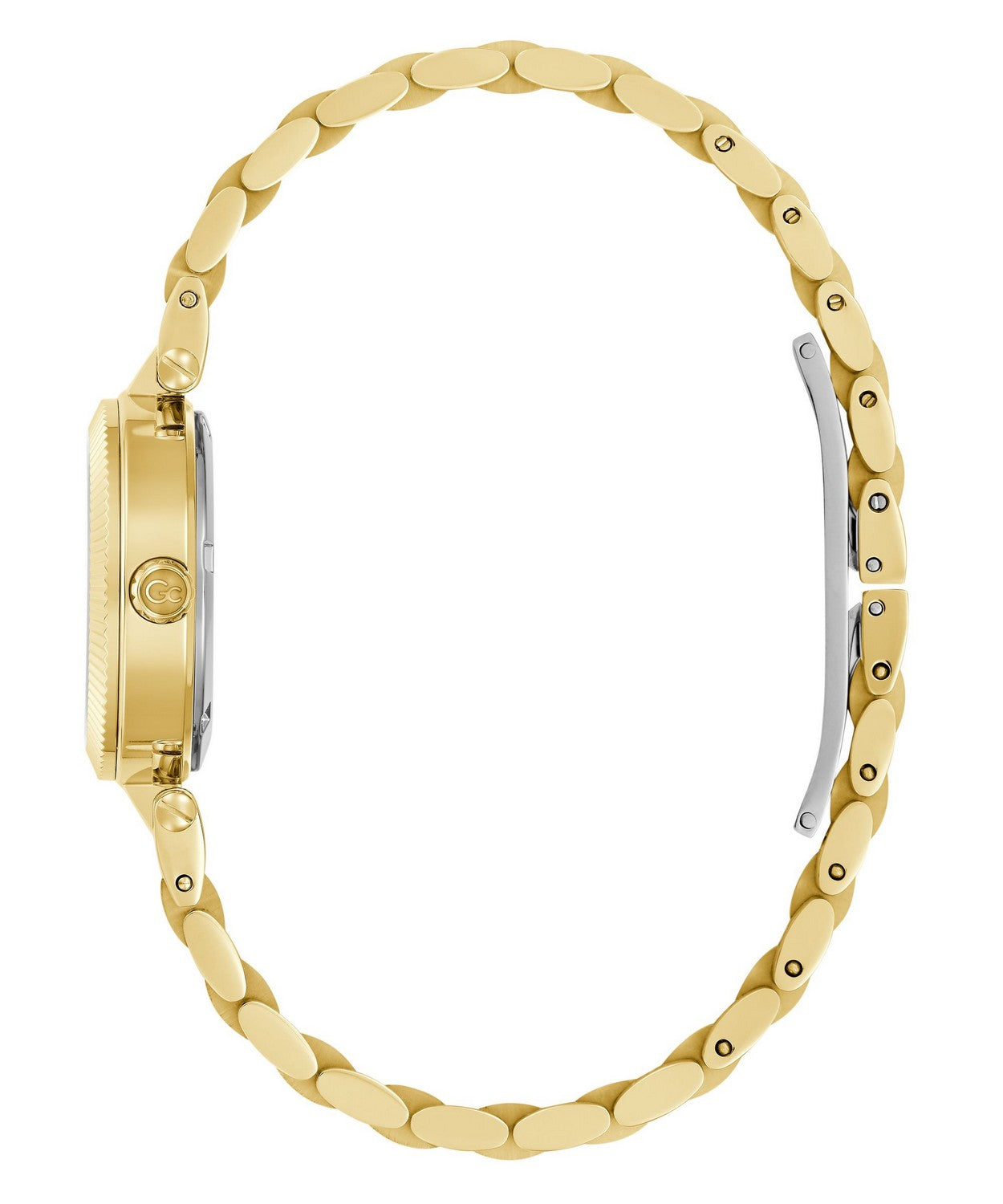 GC Dress Womens Yellow Gold Tone Watch Z02008L1MF