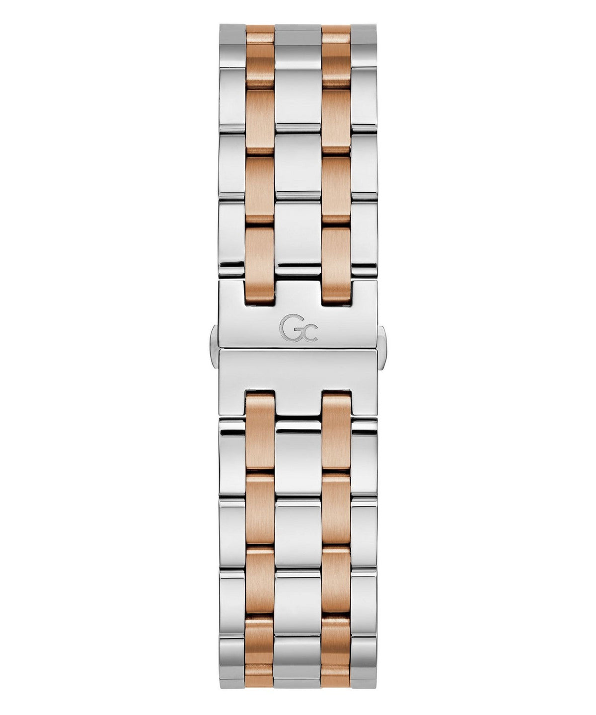 GC Sportchic Mens Silver & Rose Gold Tone Watch Z14009G9MF