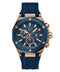 GC Sportchic Mens Blue & Rose Gold Tone Watch Z18006G7MF
