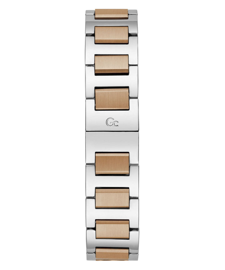 GC Sportchic Womens Silver & Rose Gold Tone Watch Z20002L1MF