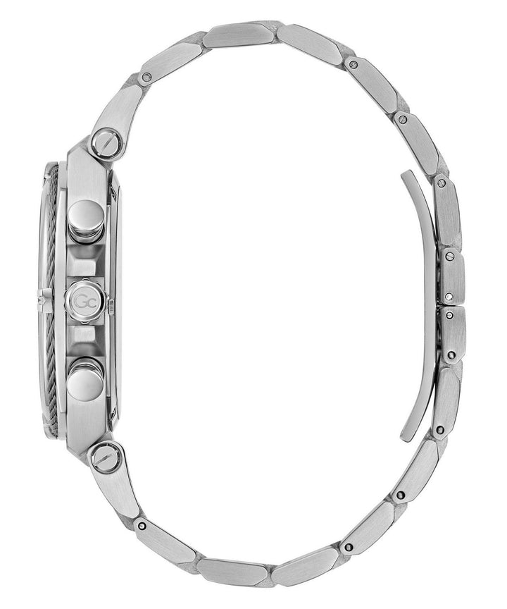 GC Sportchic Mens Silver Tone Watch Z32002G9MF