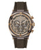 GC Sportchic Mens Brown & Rose Gold Tone Watch Z32004G1MF