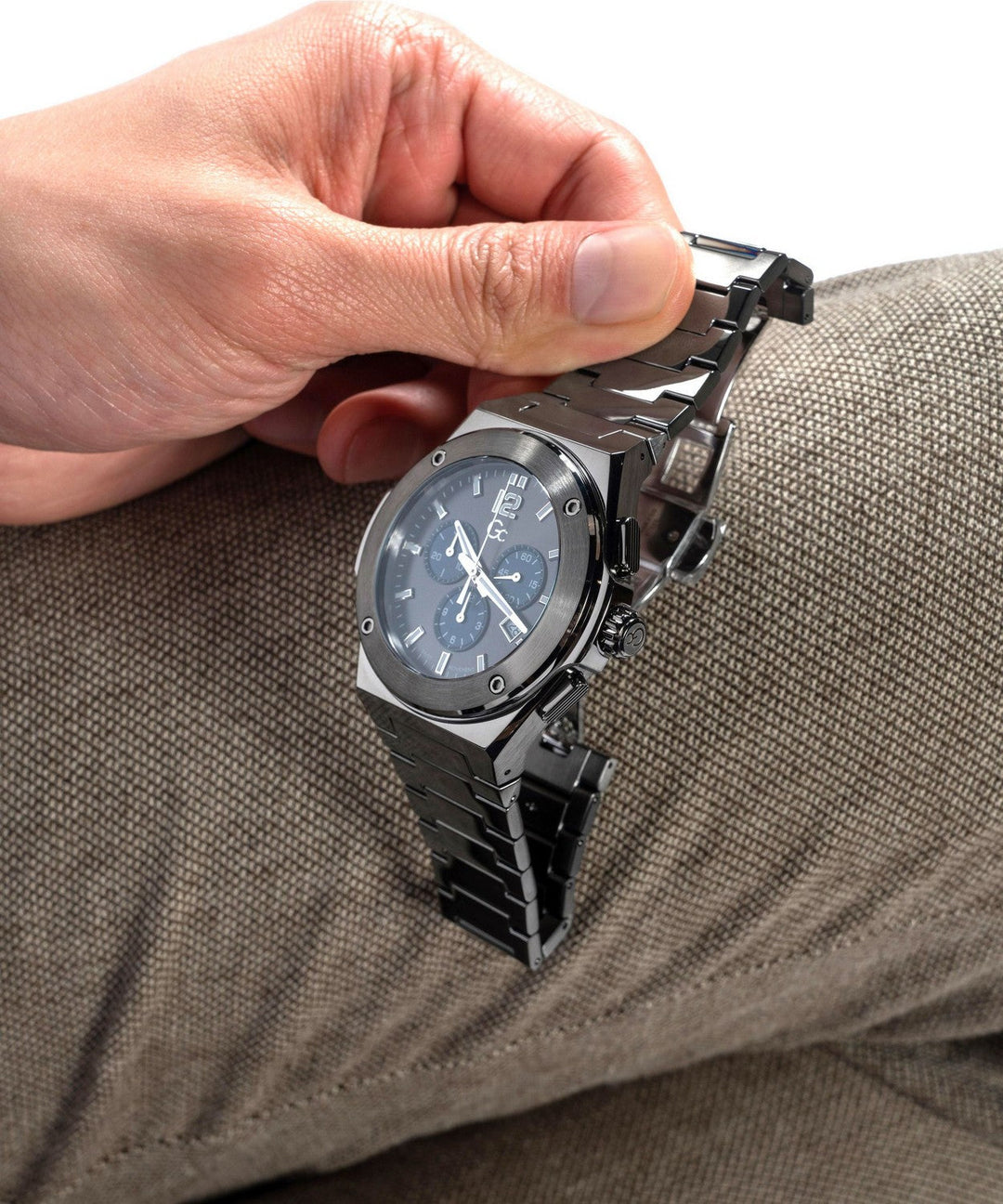 GC Sportchic Mens Gun-Metal Tone Watch Z33003G5MF