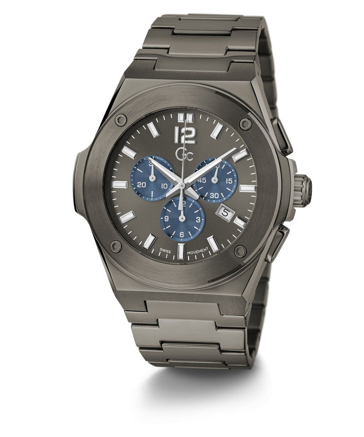 GC Sportchic Mens Gun-Metal Tone Watch Z33003G5MF