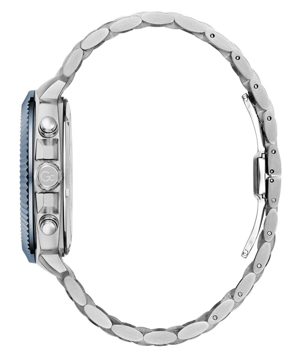GC Dress Mens Silver & Blue Tone Watch Z46005G7MF
