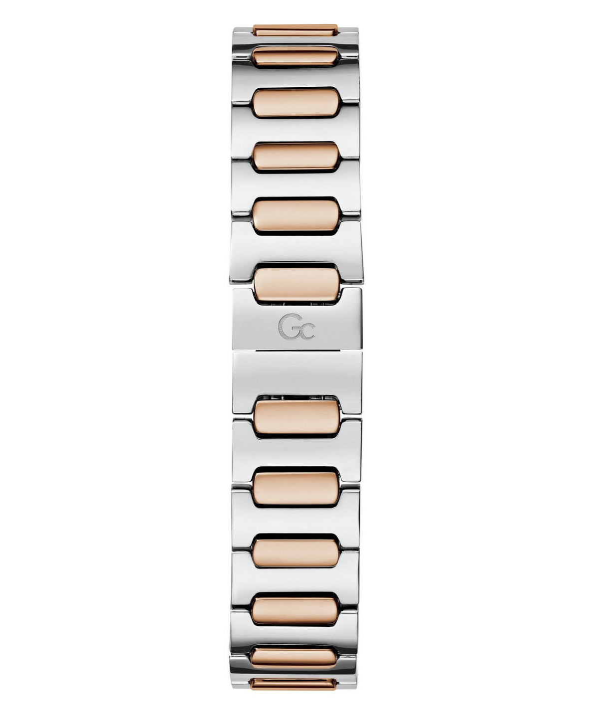 GC Sportchic Womens Silver & Rose Gold Tone Watch Z52001L1MF