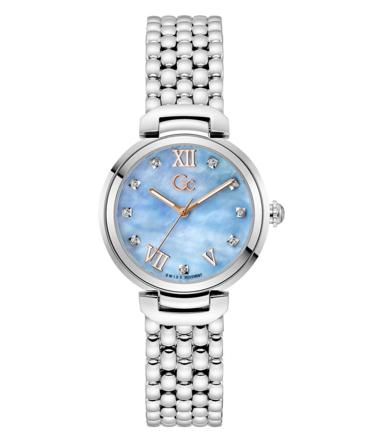GC Dress Womens Silver Tone Watch Z64003L3