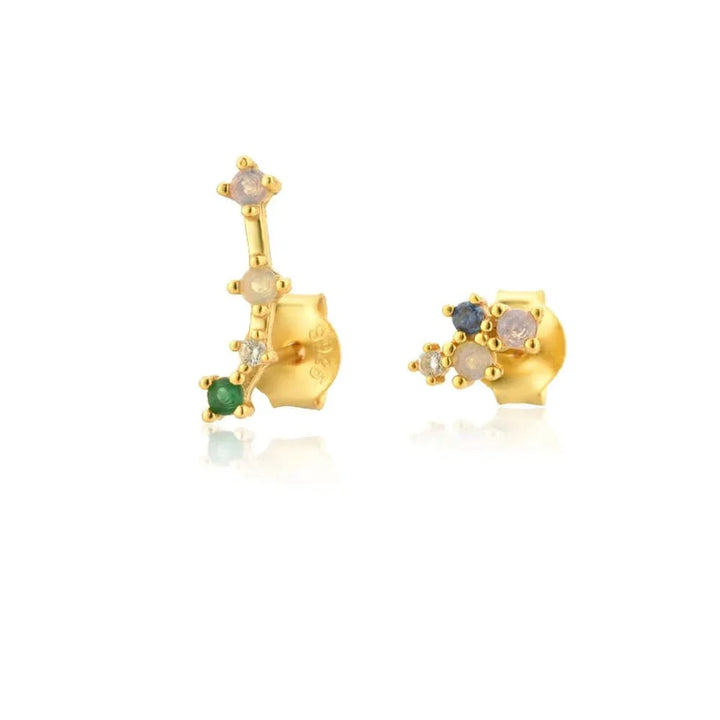 Birth Constellation Stud Earrings