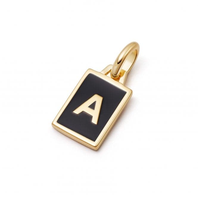 A Alphabet Initial 18ct Gold Plated A Charm P#A_GPDaisyP#A_GP