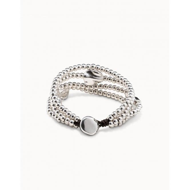 A Beautiful Mind Silver Metal BraceletUNOde50PUL0854MTLMAR0L