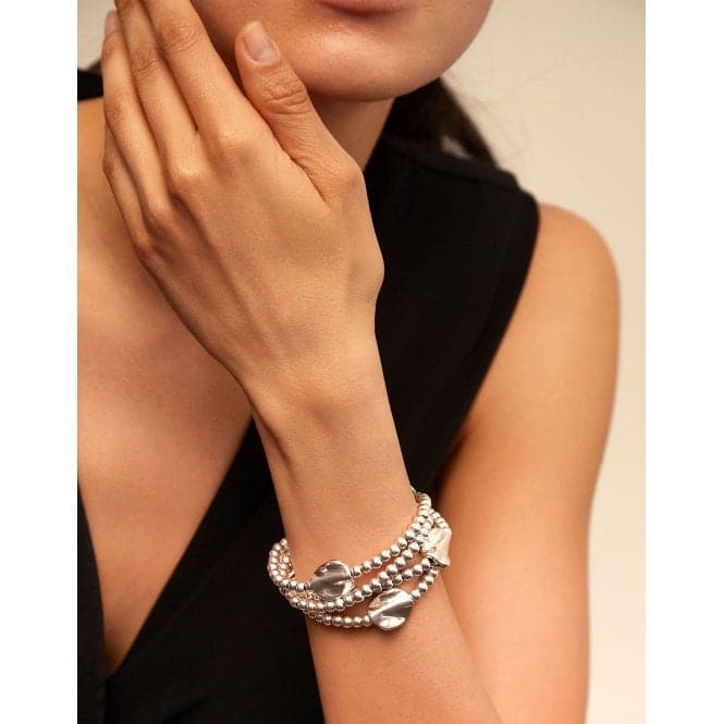 A Beautiful Mind Silver Metal BraceletUNOde50PUL0854MTLMAR0L