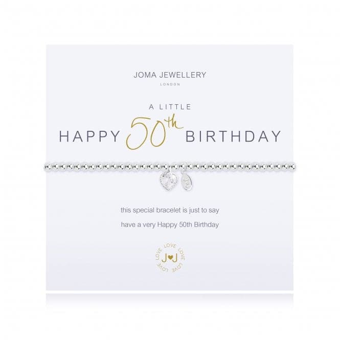 A Little 50Th Birthday Bracelet 2074Joma Jewellery2074
