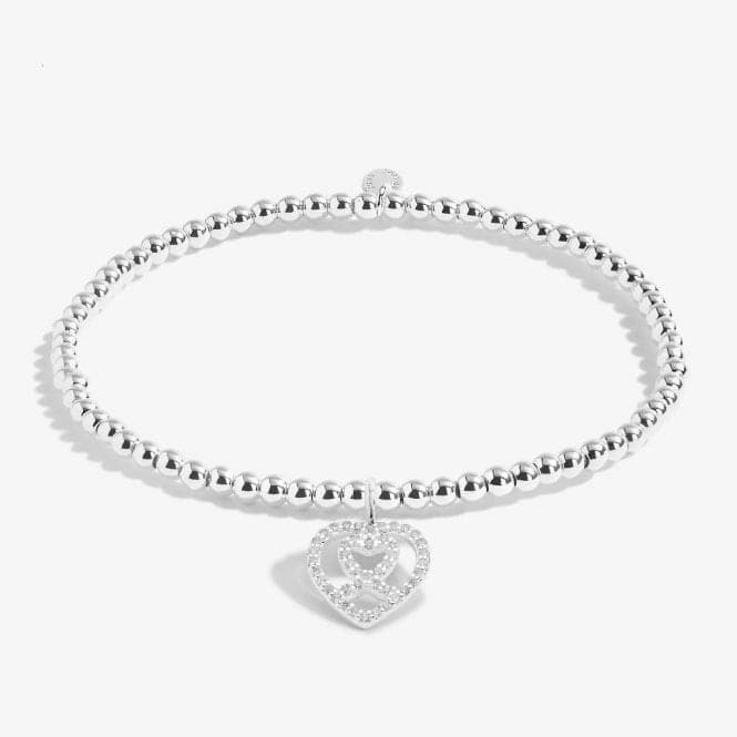 A Little A Day To Remember Silver Plated 17.5cm Bracelet 7010Joma Jewellery7010