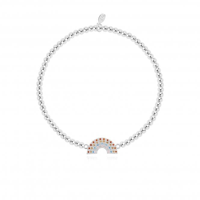 A Little Be Kind Silver 17.5cm Stretch Bracelet 4361Joma Jewellery4361