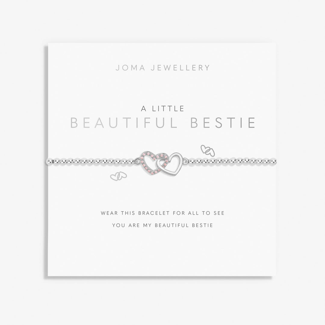 A Little Beautiful Bestie Silver Plated Bracelet 7413Joma Jewellery7413