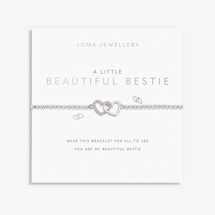 A Little Beautiful Bestie Silver Plated Bracelet 7413Joma Jewellery7413