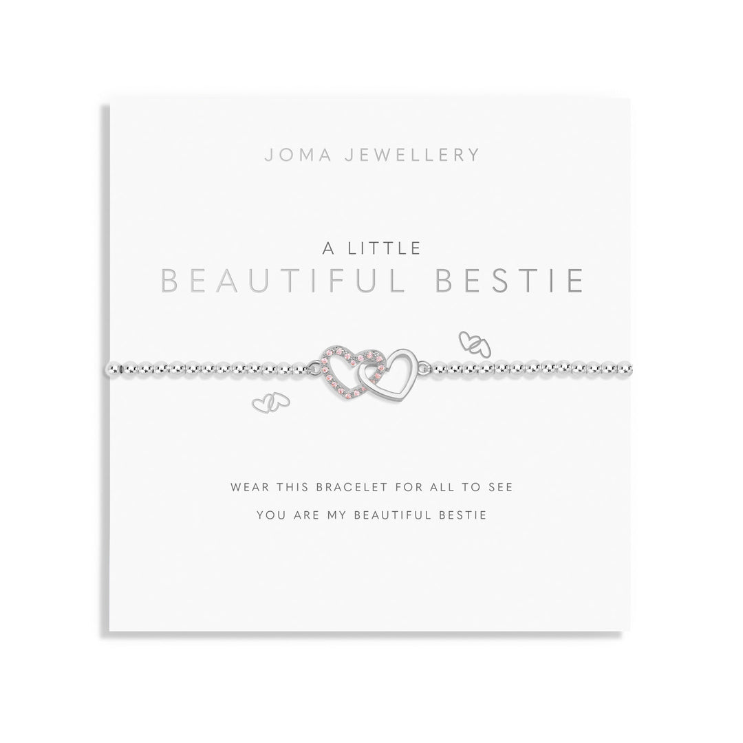 A Little Beautiful Bestie Silver Plated Bracelet 7413Joma Jewellery7413