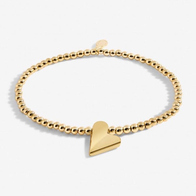 A Little Best Friend Gold Plated 17.5cm Stretch Bracelet 6981Joma Jewellery6981