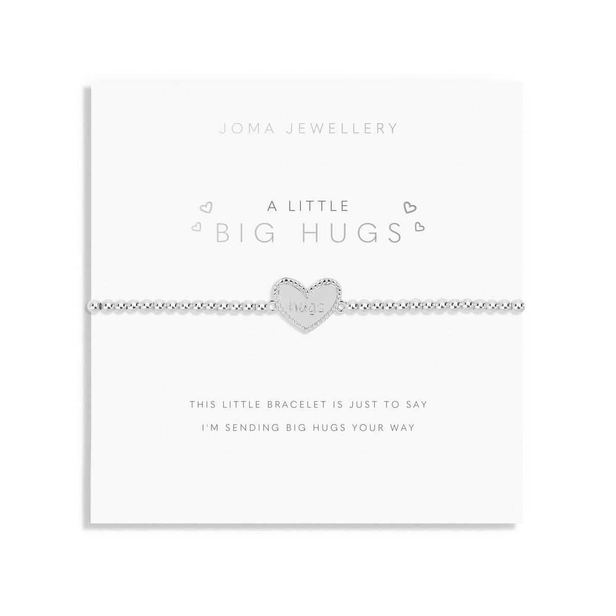 A Little Big Hugs Silver Plated Bracelet 7403Joma Jewellery7403