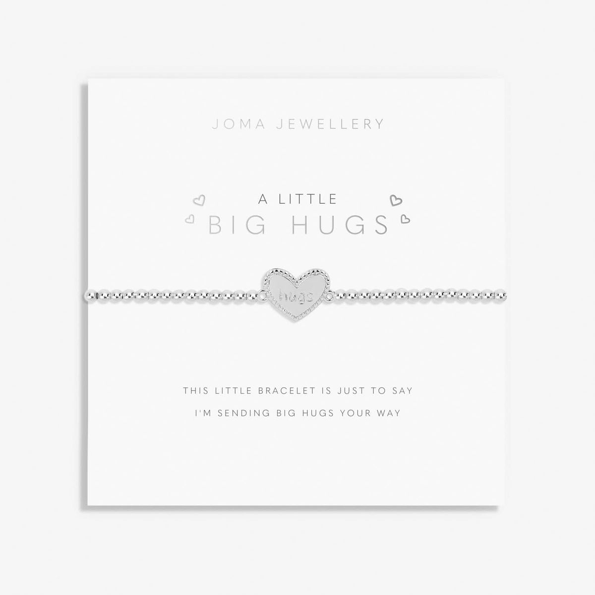 A Little Big Hugs Silver Plated Bracelet 7403Joma Jewellery7403