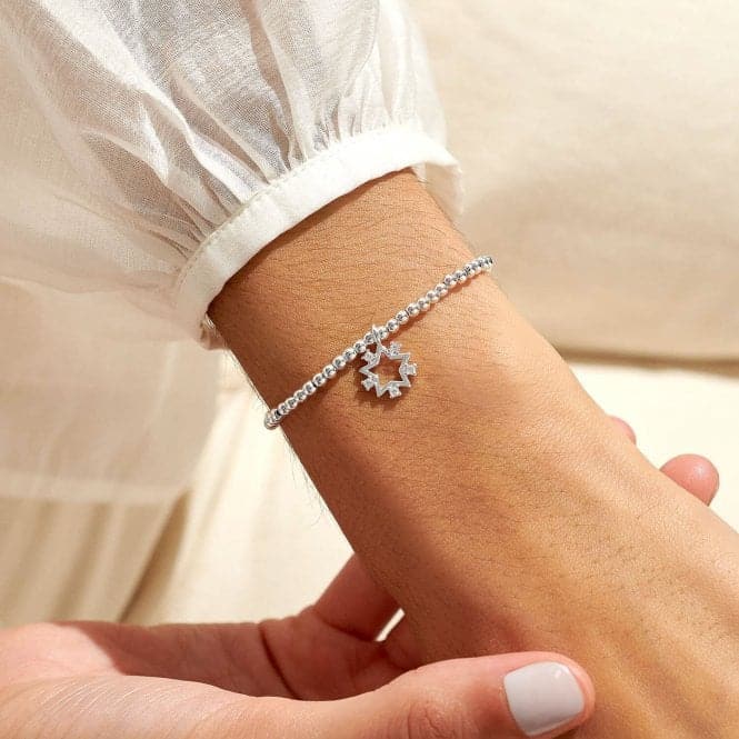 A Little Biggest Supporter Silver Plated 17.5cm Bracelet 7006Joma Jewellery7006