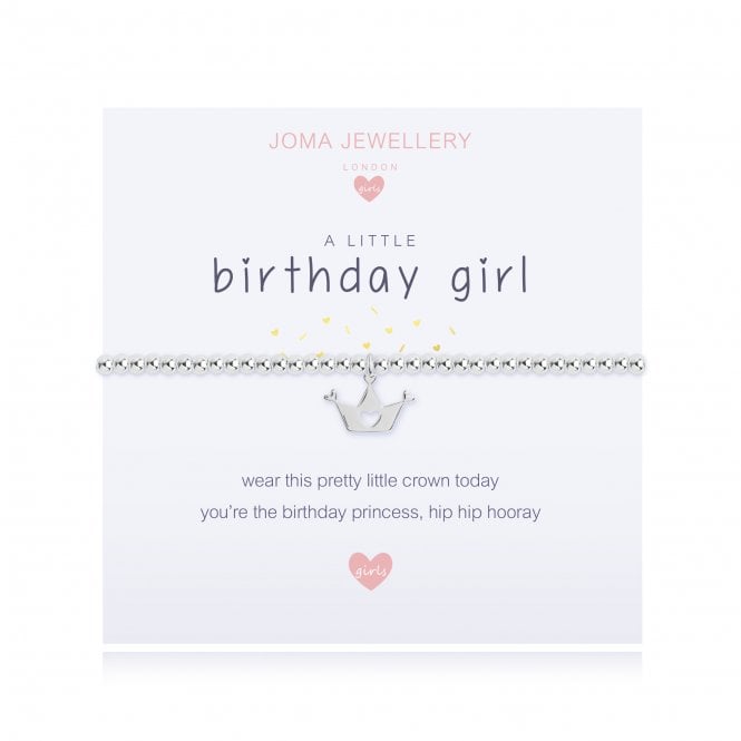 A Little Birthday Girl 10.5cm Stretch Bracelet C449Joma JewelleryC449